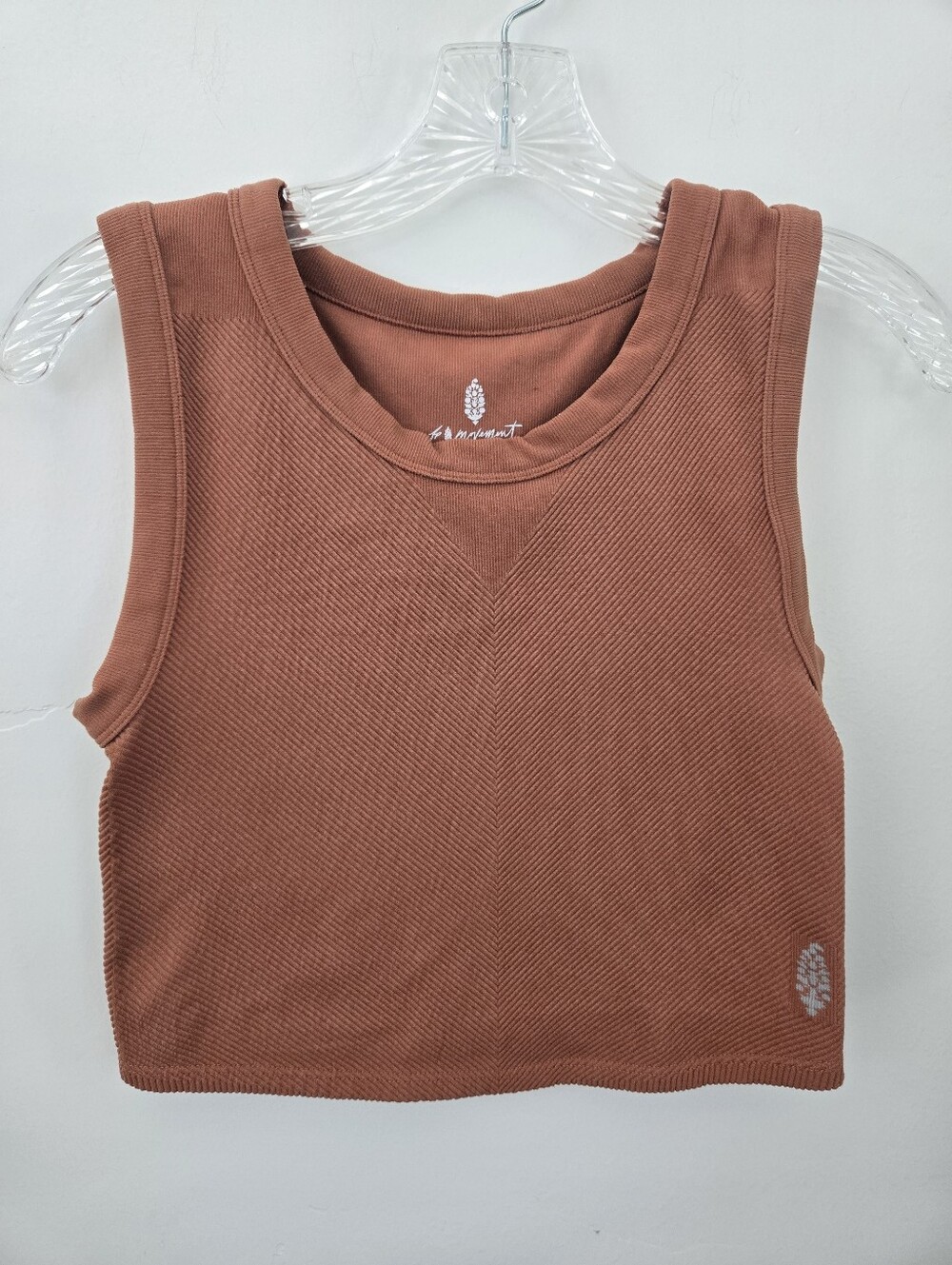 FP Movement by Free People Free Throw Muscle Tank in Rusty Terracotta. Size M/L.